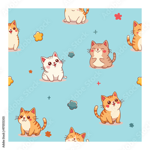 Background Pattern Cats_1