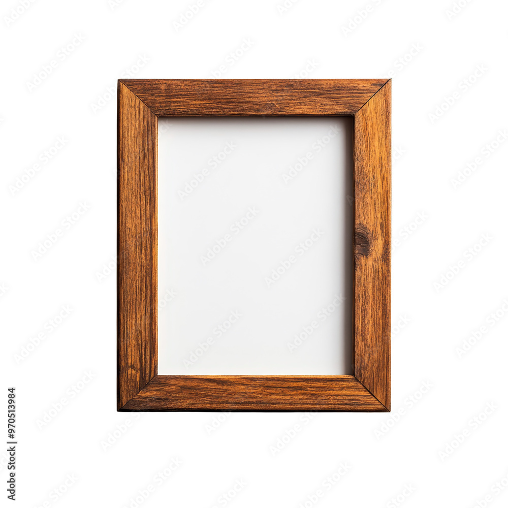 Wooden Frame Isolated Wooden Frame Isolated