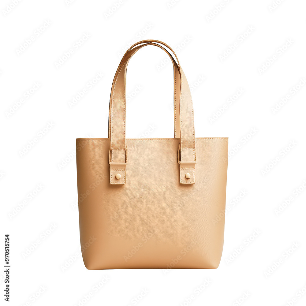 Beige Leather Tote Bag Beige Leather Tote Bag