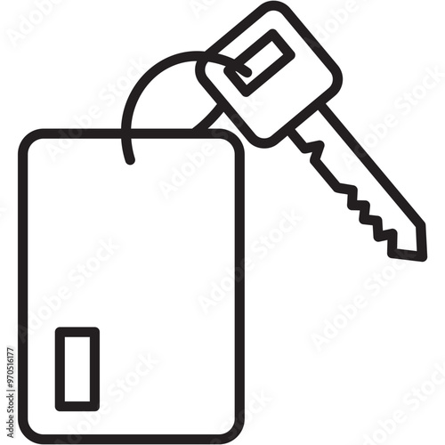 Room Key Icon