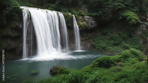 waterfall in the forest