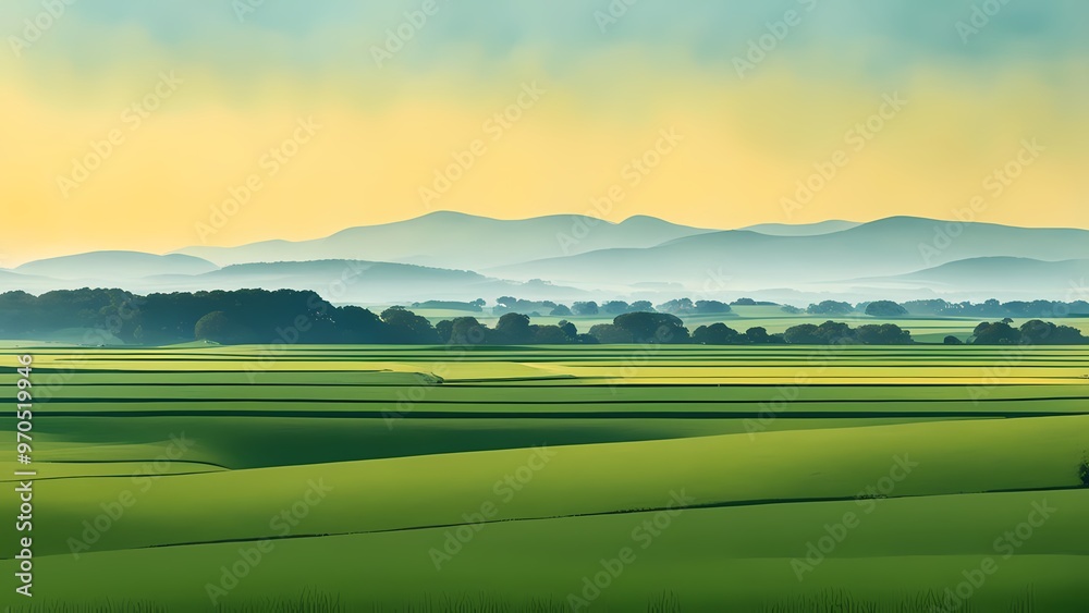 landscape with mountains and clouds landscape with mountains and clouds