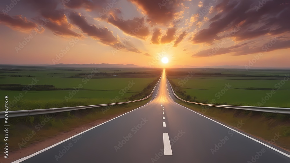 Fototapeta premium driving on the highway