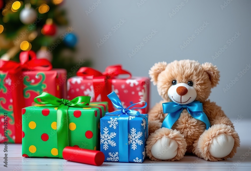 teddy bear with gifts teddy bear with gifts