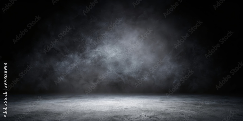 smoke on a black background smoke on a black background