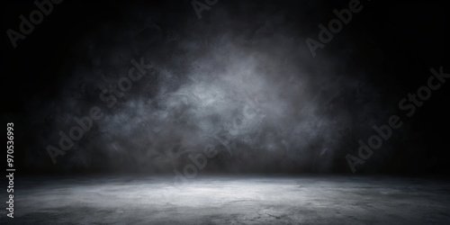 smoke on a black background