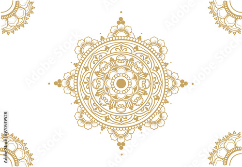 エスニック背景壁紙イラスト