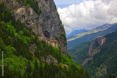 Sumela Monastery, a Greek Orthodox wonder located in Turkey's picturesque Pontic Mountains