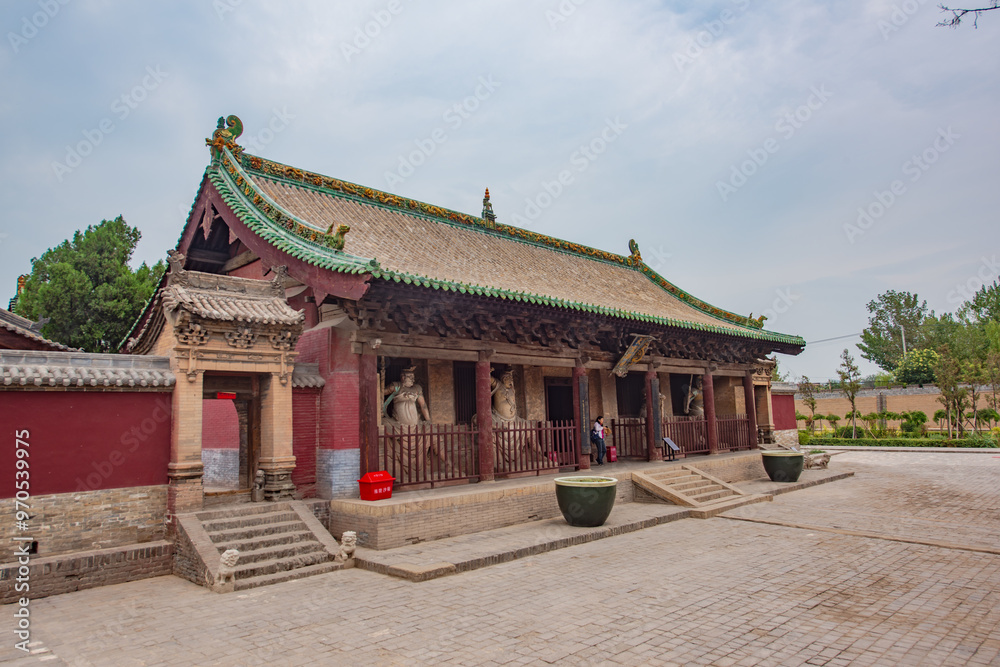 Shuanglin Temple, Pingyao County, Jincheng, Shanxi, China Shuanglin Temple, Pingyao County, Jincheng, Shanxi, China