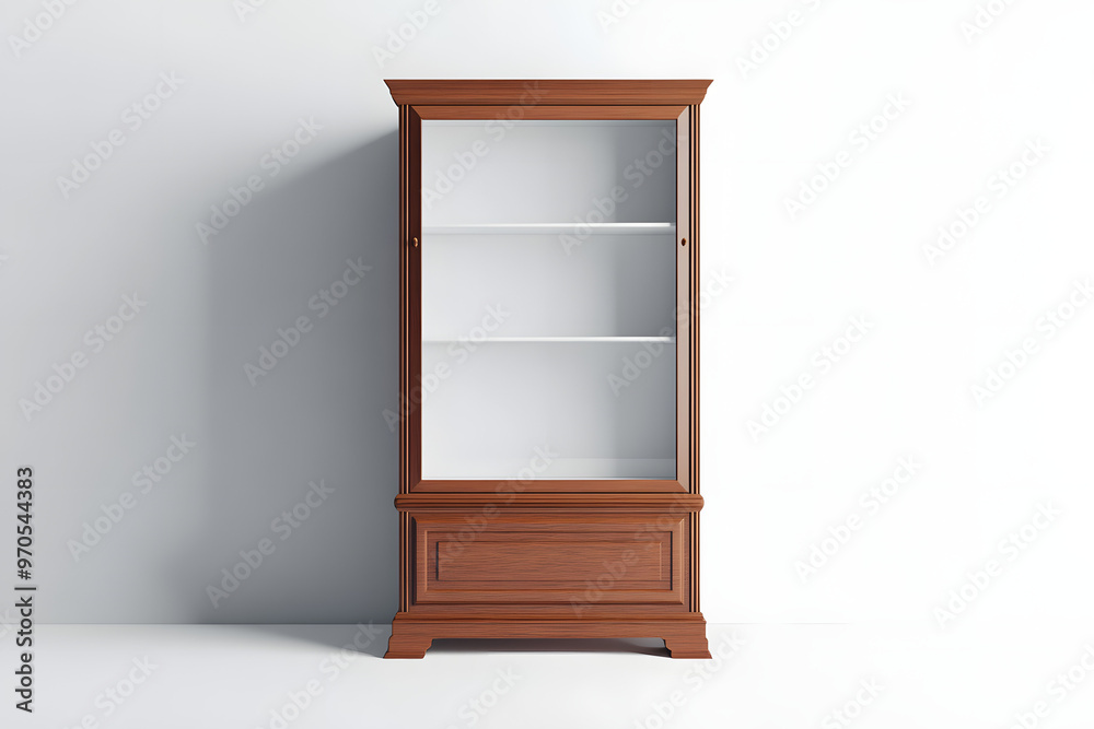 Minimalist Logo of an Empty Trophy Cabinet Minimalist Logo of an Empty Trophy Cabinet