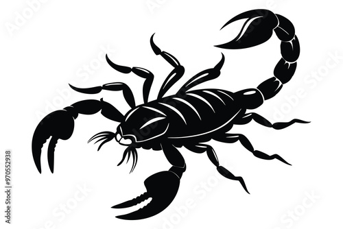 scorpion silhouette G.eps