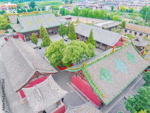 Shuanglin Temple, Pingyao County, Jincheng, Shanxi, China photo