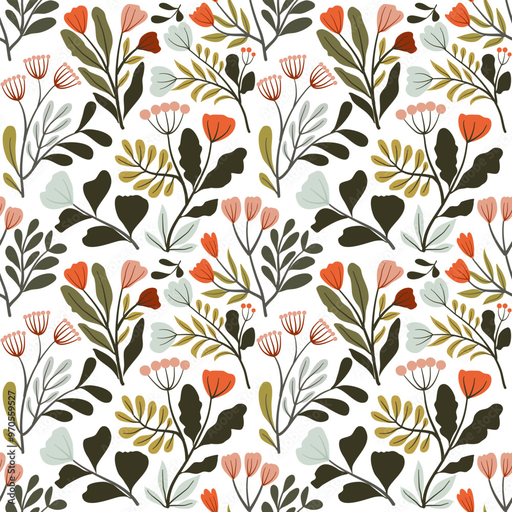 seamless floral background seamless floral background