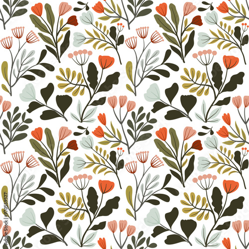 seamless floral background