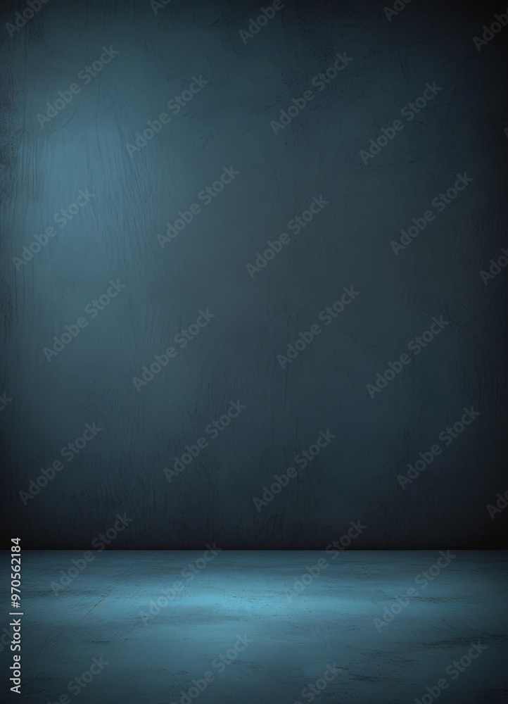 A dark, empty room with a concrete floor and a single light source on the left side, creating a minimalist and moody atmosphere. A dark, empty room with a concrete floor and a single light source on the left side, creating a minimalist and moody atmosphere.
