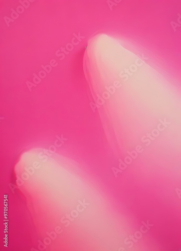 Abstract image of two overlapping curved lines in a pink background.