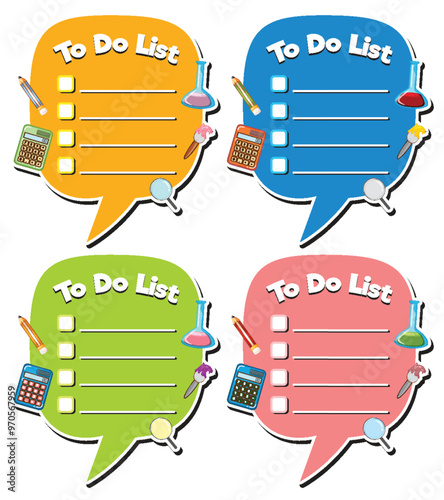 Colorful To-Do List Templates