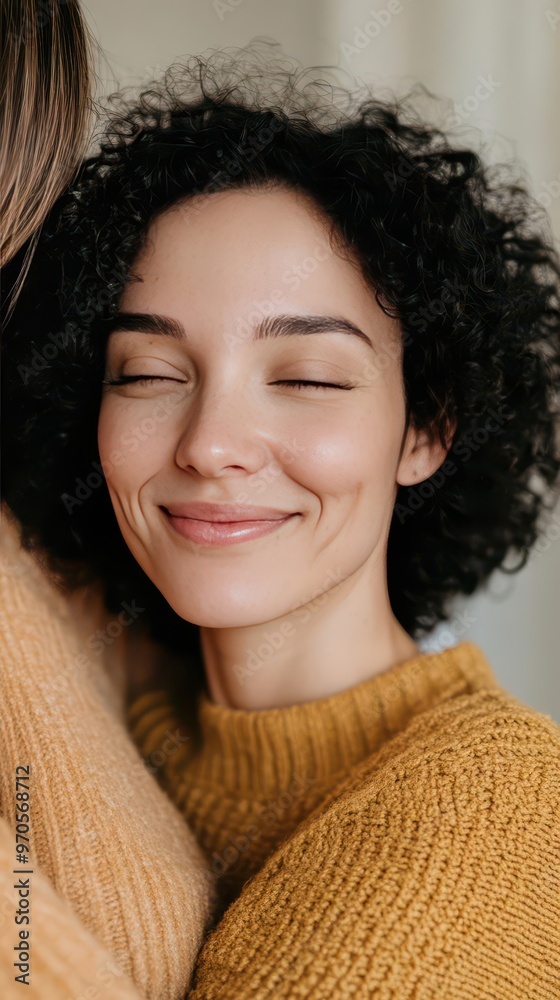 A warm image of a mentor or therapist comforting someone with a smile, mentor, comforting, smile A warm image of a mentor or therapist comforting someone with a smile, mentor, comforting, smile