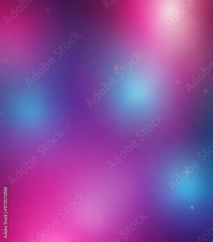 a gradient background transitioning from a deep purple at the top to a lighter pink at the bottom  with scattered white dots throughout.