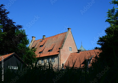 Historical Castle in the Town Bad Bederkesa, Lower Saxony