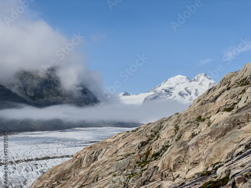 Schweiz Aletschgletscher
