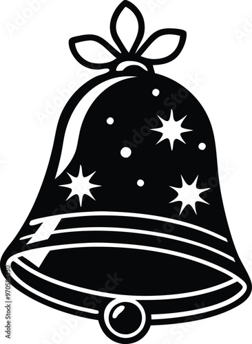 christmas bell with bells