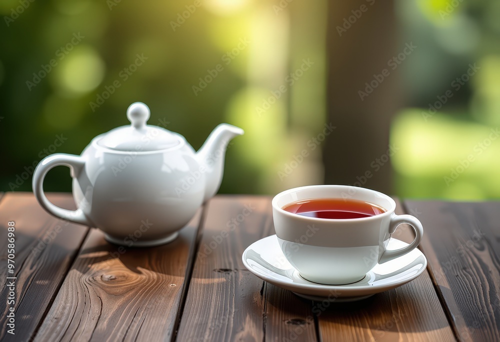 cup of tea on the table cup of tea on the table