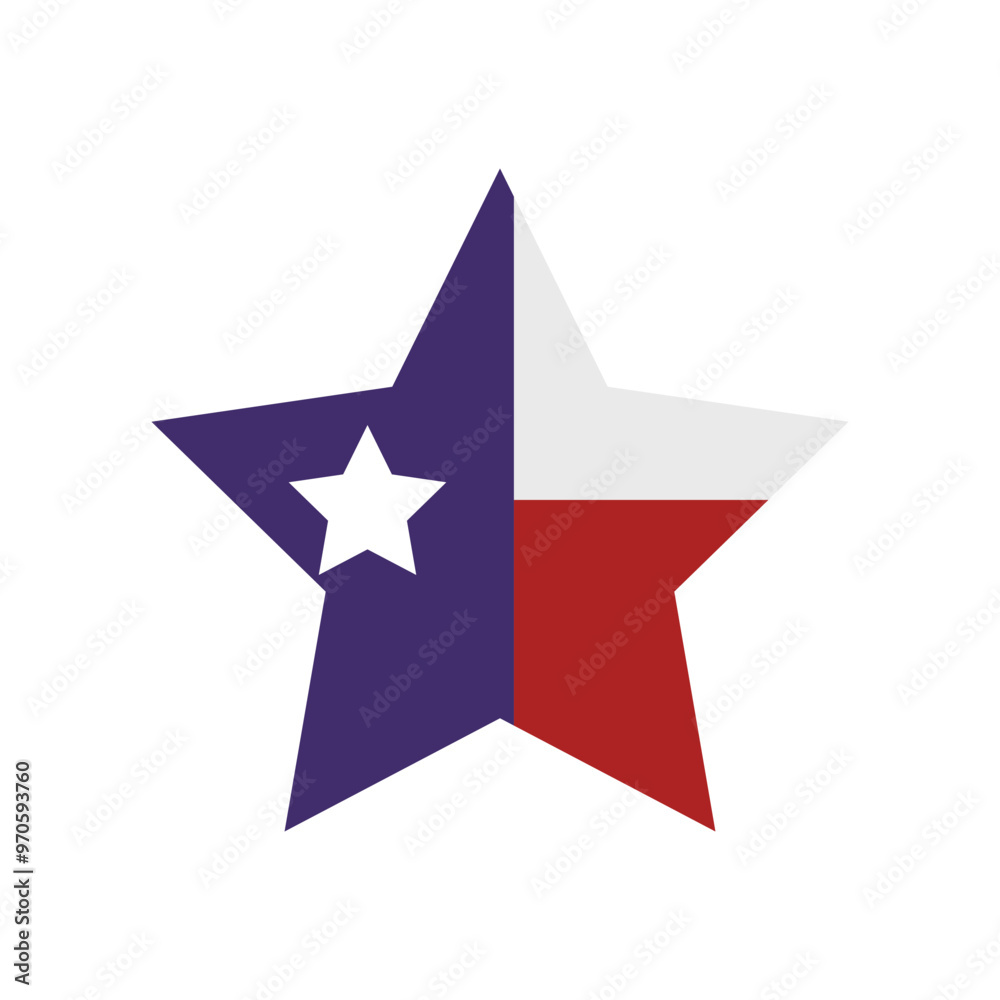 Texas Flag Star