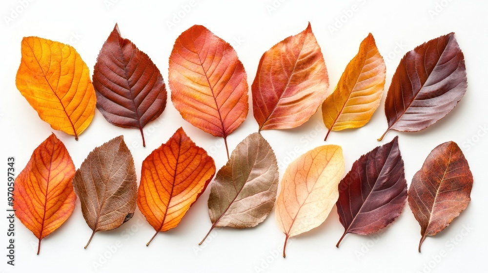 Obraz premium The Colorful Autumn Leaves