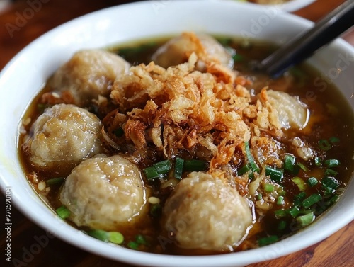 indonesia local food bakso - ai