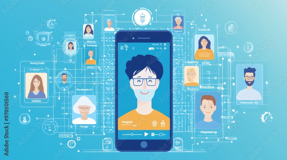 Video Chat Connection. Video Chat Connection.