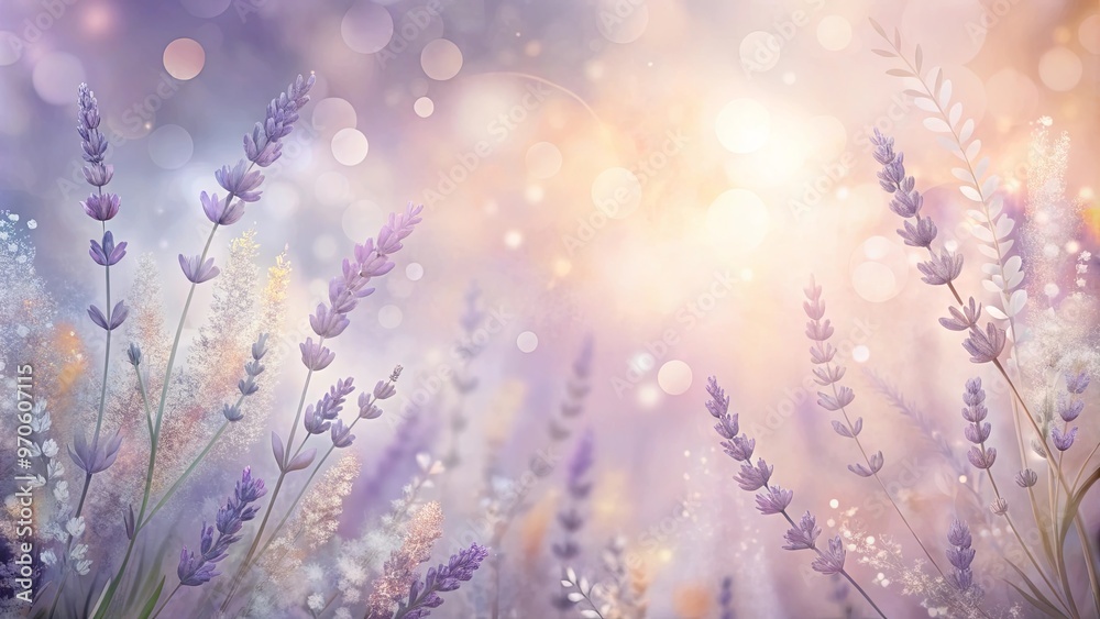 Soft and soothing lavender gray and peach strokes with blurred elements in a calming wallpaper design Soft and soothing lavender gray and peach strokes with blurred elements in a calming wallpaper design