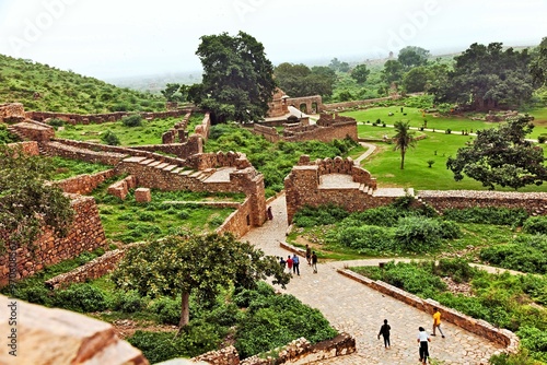 Fort ruins, Bhangarh, Rajgarh, Alwar, Rajasthan, India, Asia photo