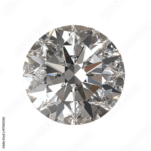 diamond from an angle with a very light white