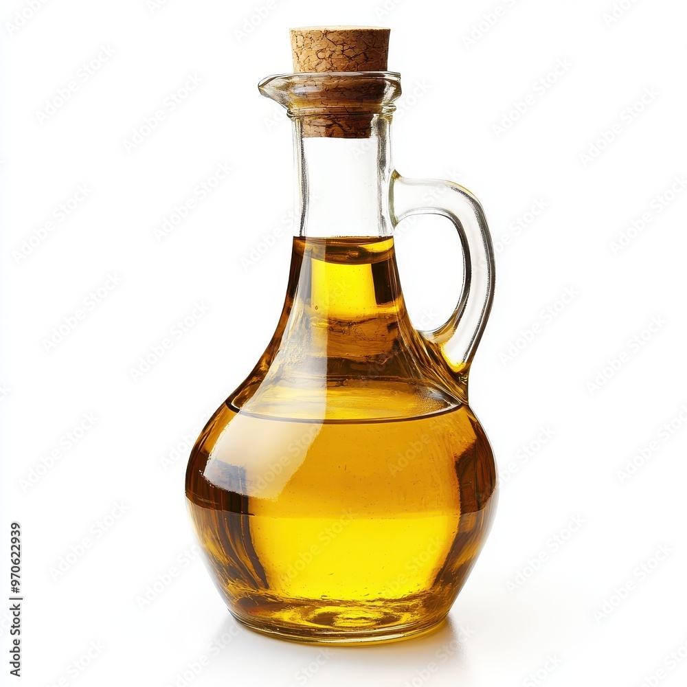 Vegetable Oil on white background Vegetable Oil on white background
