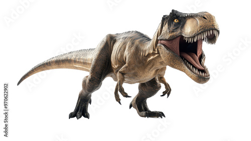 T-Rex Isolated on Transparent Background PNG