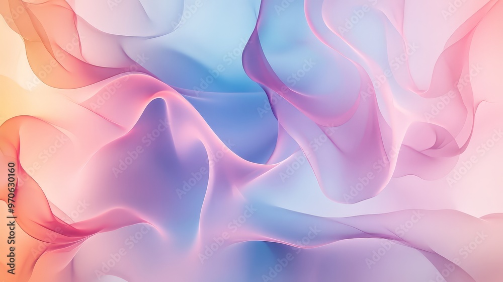 Picture an abstract background with layered, translucent shapes and blended colors. Picture an abstract background with layered, translucent shapes and blended colors.