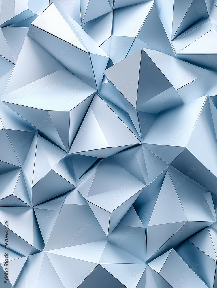 A high quality 3D triangle design A high quality 3D triangle design