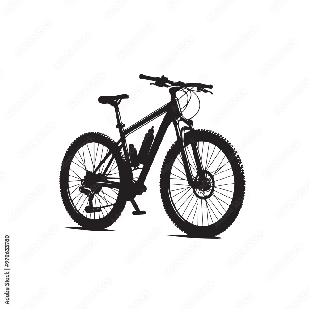Bicycle vector illustration. Bicycle logo, icon vector design isolated on white background. Bicycle vector illustration. Bicycle logo, icon vector design isolated on white background.