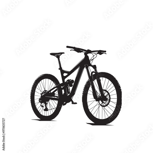 Bicycle vector illustration. Bicycle logo, icon vector design isolated on white background.
