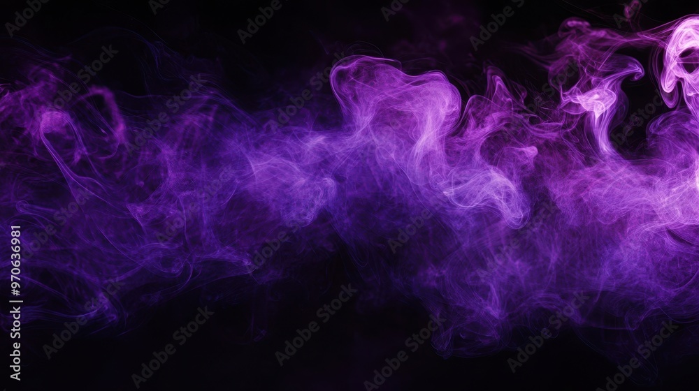 The Purple Abstract Smoke Flow The Purple Abstract Smoke Flow