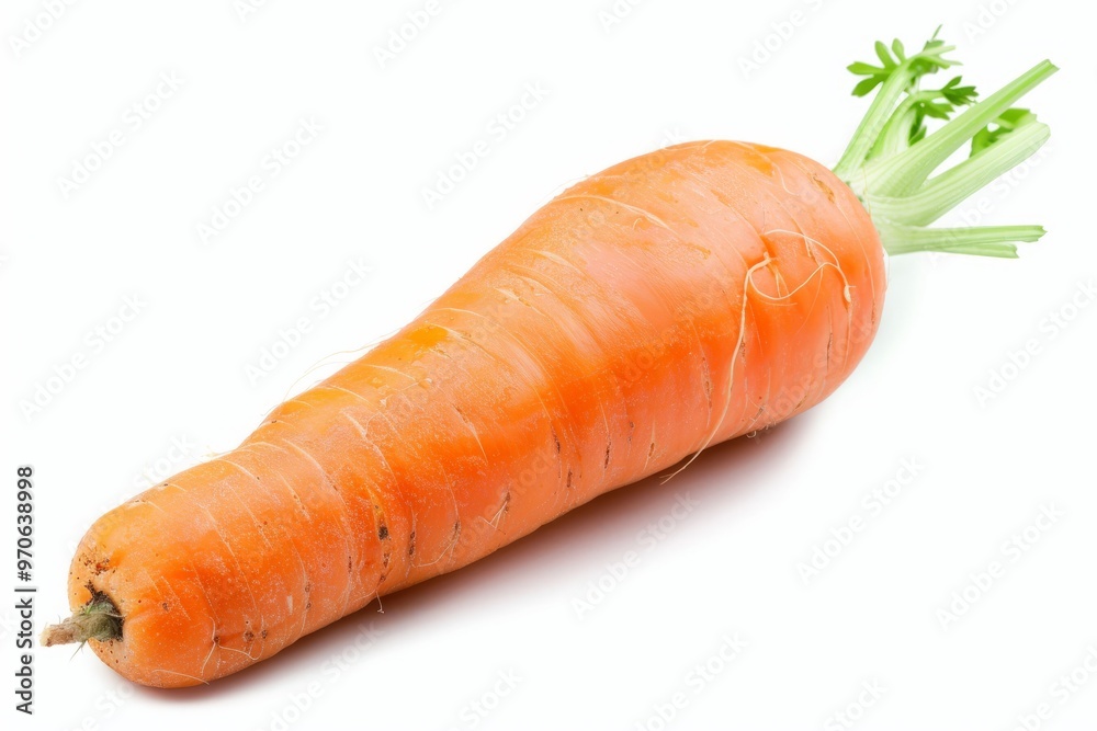 A fresh Carrot isolated on white A fresh Carrot isolated on white