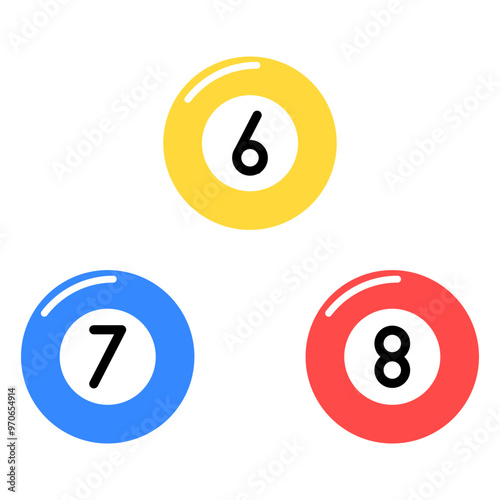 Billiard Ball Illustration