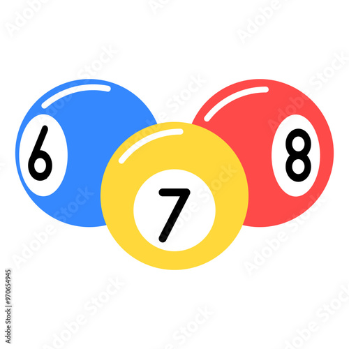 Billiard Ball Illustration