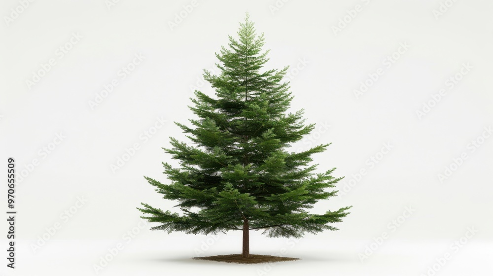 The Green Coniferous Tree The Green Coniferous Tree