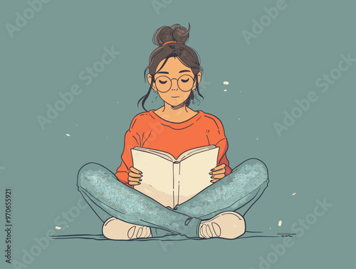 Introspective Escapism: Immersed in Laughter and Imagination