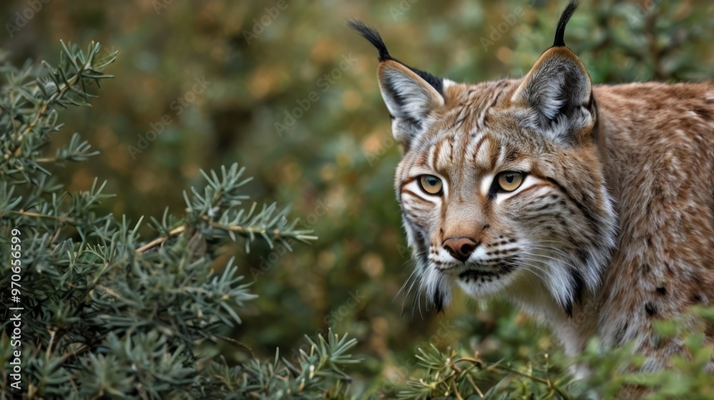 Lynx in the Woods Lynx in the Woods
