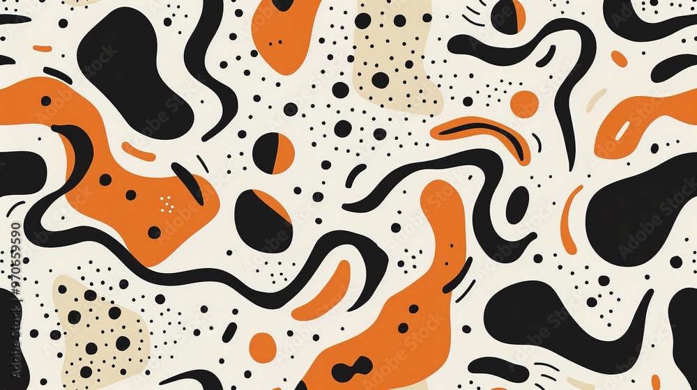 Abstract shape pattern wallpaper Abstract shape pattern wallpaper