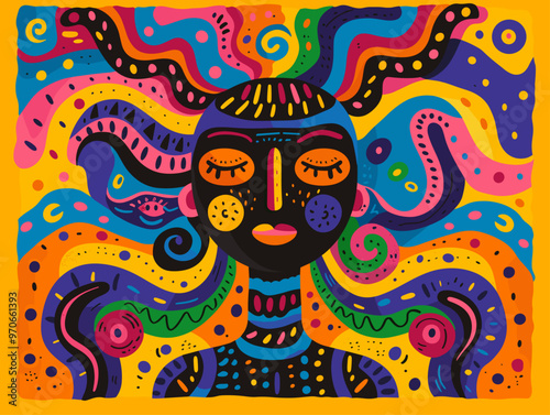 Euphoric Abstractions: A Surrealistic Dive into the Dance of Colors and Emotions
