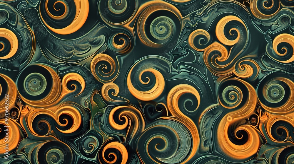 Spiral pattern wallpaper Spiral pattern wallpaper